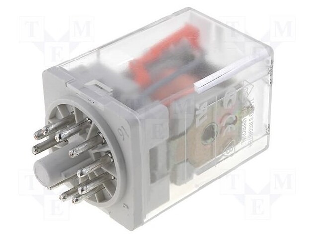 Relay: electromagnetic; 3PDT; Ucoil: 24VDC; 10A; max.250VAC; PIN: 11