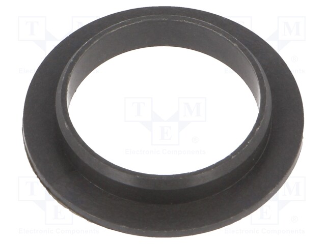 Bearing: sleeve bearing; with flange; Øout: 18mm; Øint: 16mm; L: 4mm