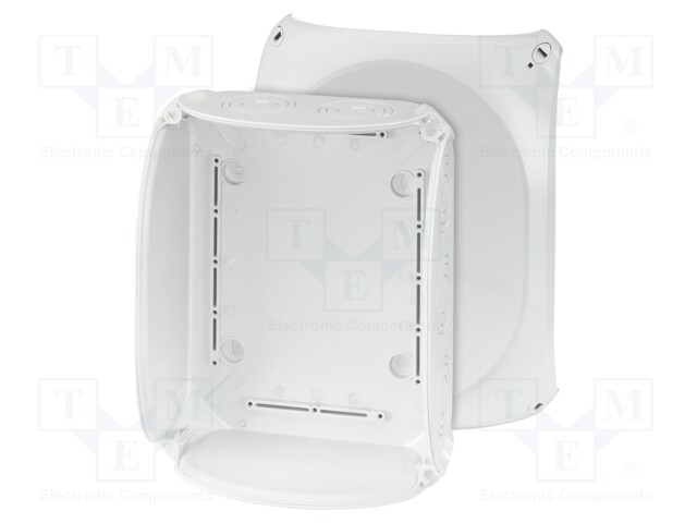 Enclosure: junction box; X: 205mm; Y: 255mm; Z: 112mm; IP66,IP67