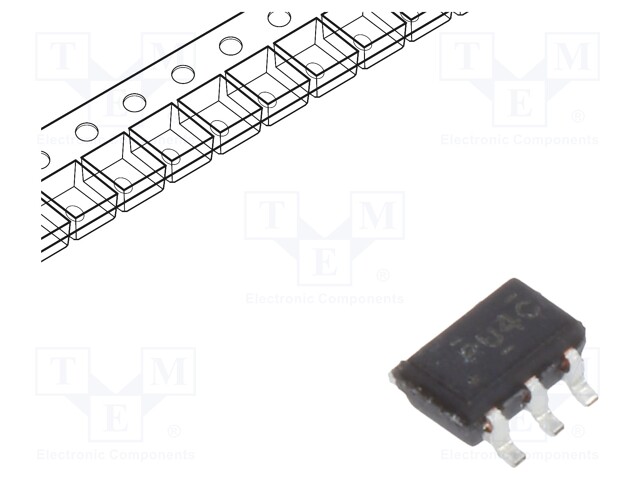 IC: digital; inverter; NOT; Channels: 1; IN: 1; SMD; SC88A; 0.9÷3.6VDC