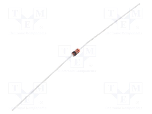 Diode: switching; THT; 75V; 200mA; DO34; 4ns; Ifsm: 1A; Ufmax: 1V