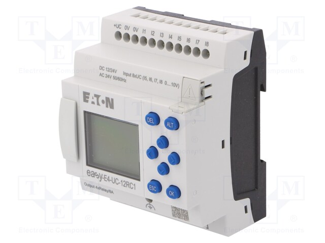 Programmable relay; easyE4; 12÷24VDC; 24VAC