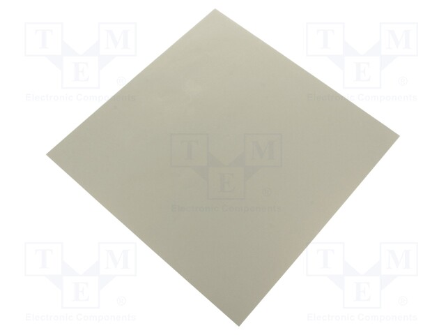 Shielding mat; 240x240x0.1mm; Permeability: 60; self-adhesive