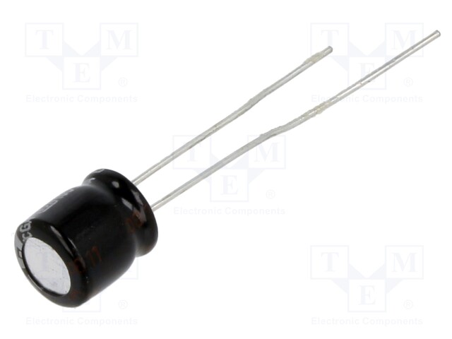 Electrolytic Capacitor, 47 µF, 16 V, GA Series, ± 20%, Radial Leaded, 1000 hours @ 105°C