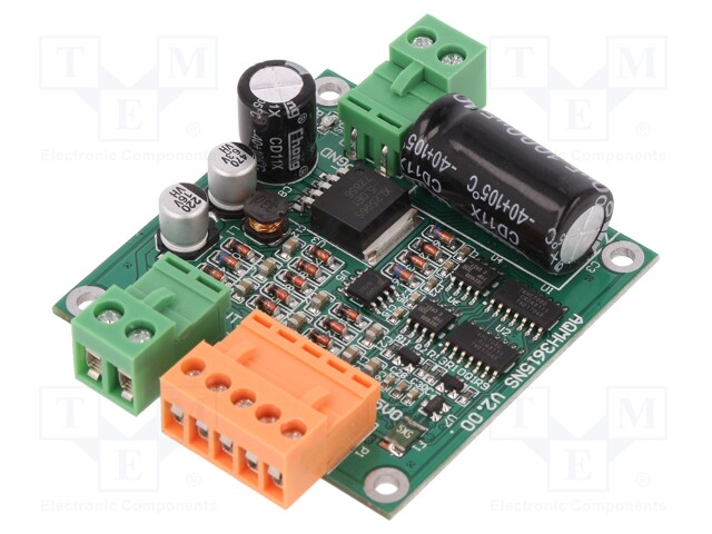 DC-motor driver; PWM,TTL; Icont out per chan: 12A; 12÷36V