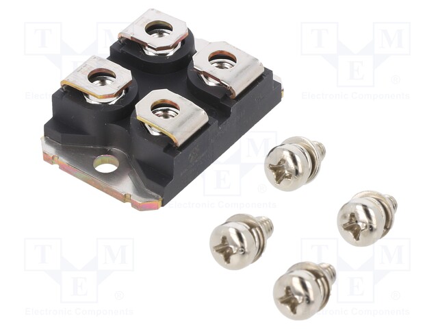 Single-phase bridge rectifier; Urmax: 600V; If: 60A; Ifsm: 500A