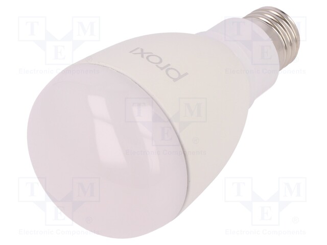 LED lamp; RGB; E27; -20÷40°C; 85÷265VAC; Series: PROXI