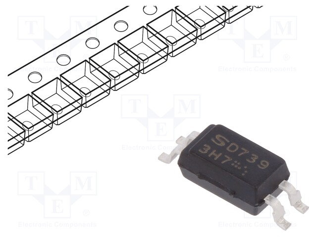 Optocoupler; SMD; Channels: 1; Out: transistor; Uinsul: 2.5kV