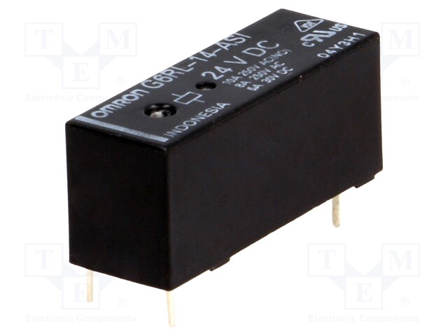 Relay: electromagnetic; SPDT; Ucoil: 24VDC; 8A/250VAC; 5A/30VDC