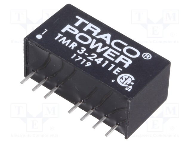 Converter: DC/DC; 3W; Uin: 18÷36V; 5VDC; Iout: 600mA; SIP8; 4.8g