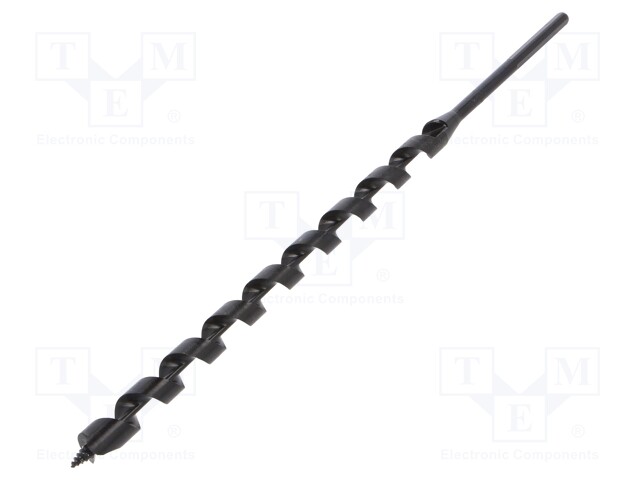 Drill bit; for wood; Ø: 13mm; Overall len: 300mm; HSS; 1pcs.