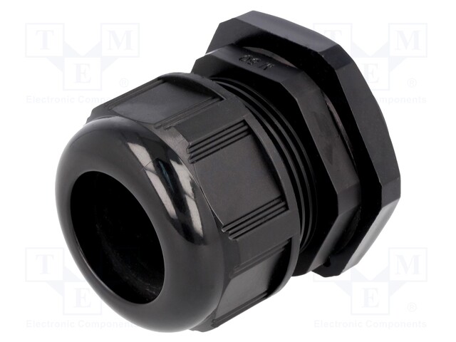 Cable gland; M50; IP68; Mat: polyamide; black; UL94V-2