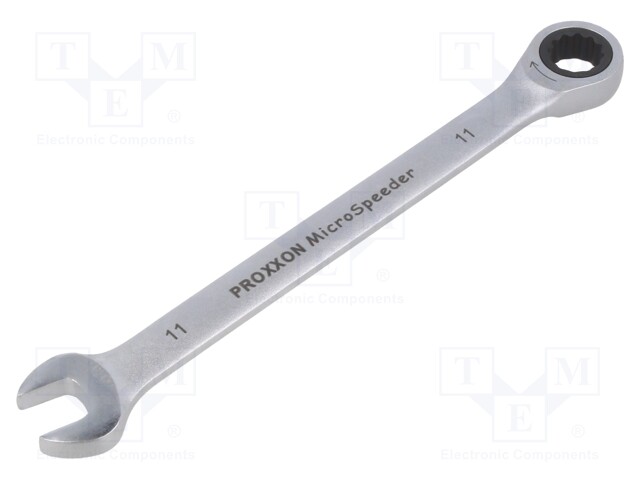 Wrench; combination spanner; 11mm; MicroSpeeder