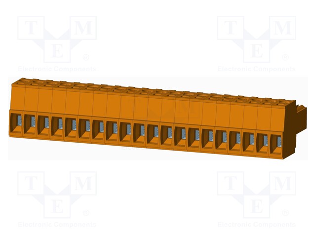 Connector: pluggable terminal block; plug; female; straight; 10A