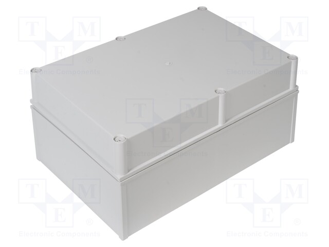 Enclosure: multipurpose; X: 400mm; Y: 600mm; Z: 270mm; QUICK; grey