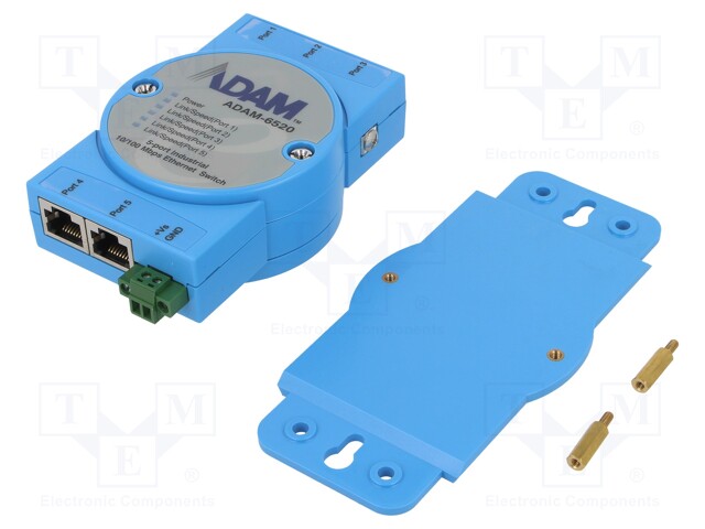 Industrial module: switch Ethernet; unmanaged; Number of port: 5