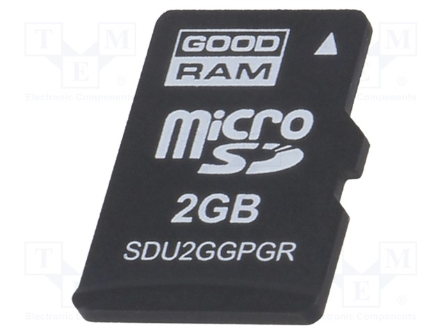 Memory card; industrial; SD Micro,pSLC; 2GB; Class 10; -25÷85°C