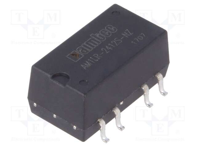 Converter: DC/DC; 1W; Uin: 22.8÷25.2V; 12VDC; Iout: 84mA; SMD; 2g