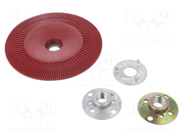 Washer; 125mm; Application: to make fiber discs