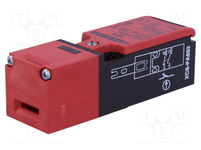 Safety switch: key operated; Series: XCSPA; Contacts: NC + NO