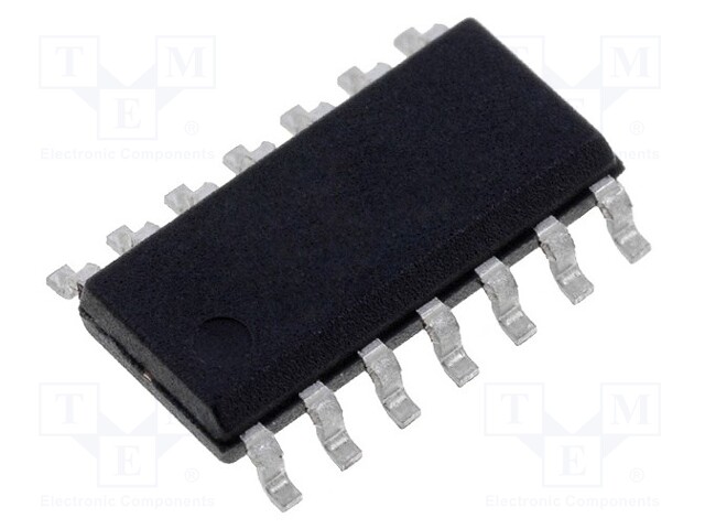 IC: digital; D flip-flop; Channels: 2; F; SMD; SO14; Package: tube