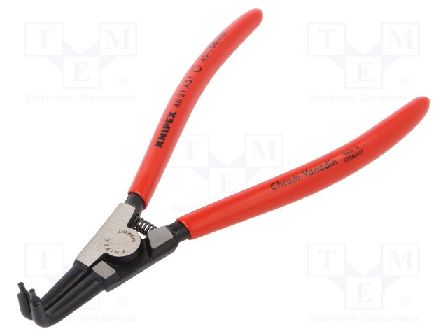 Pliers; internal circlip; Ring: external; Pliers len: 200mm