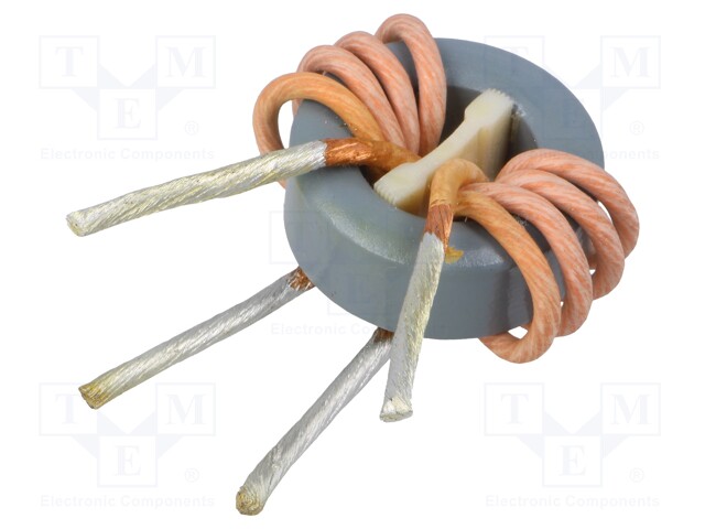 Inductor: wire; THT; 330uH; 50A; 1mΩ; 230VAC; 21x12mm; -20÷+50%