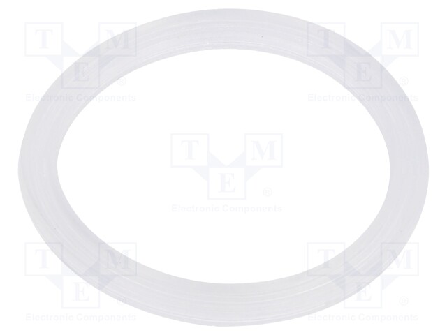 Gasket; polyetylene; D: 2.2mm; Øint: 27.5mm; Øout: 34mm; PG21