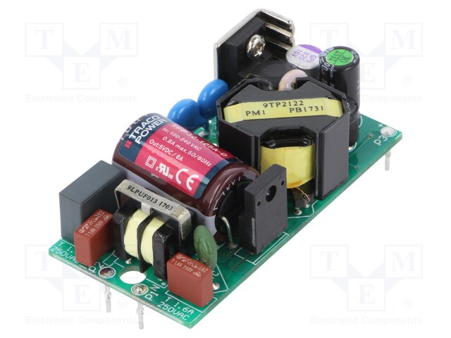 Power supply: switched-mode; 30W; 120÷370VDC; 85÷264VAC; OUT: 1