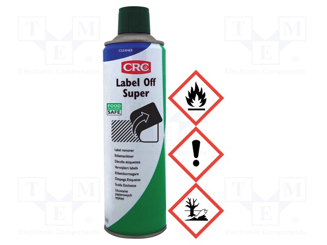 Agent: agent for removal of self-adhesive labels; can; 0.4l