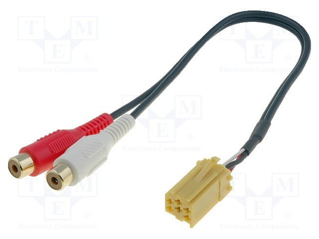 Aux adapter; RCA; Alfa Romeo,Fiat,Lancia,Smart