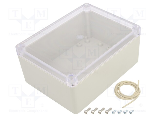 Enclosure: multipurpose; X: 125mm; Y: 165mm; Z: 75mm; Ritec; IP65