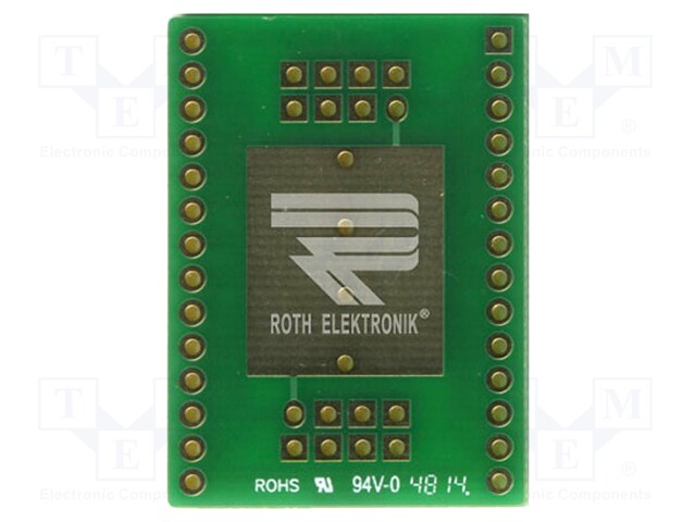 Board: universal; multiadapter; W: 26.67mm; L: 36.83mm