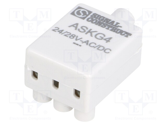 Indicator: LED indicators powering adapter; 28VDC; 24VAC