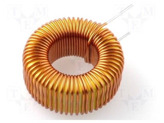 Inductor: wire; THT; 150uH; 3A; 107mΩ