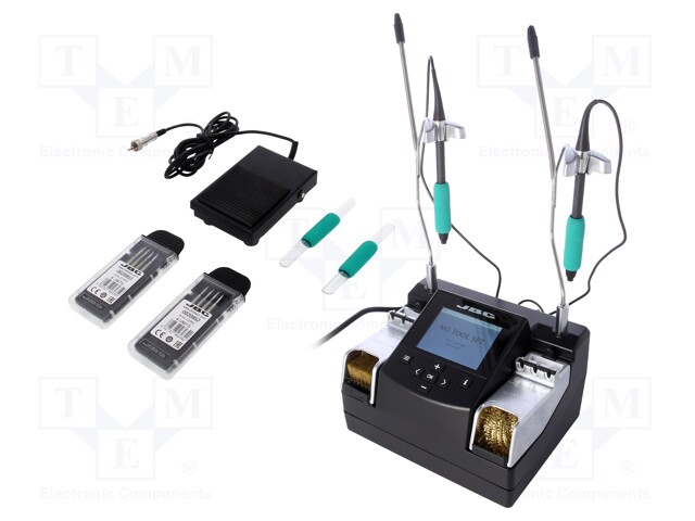 Soldering station; digital; ESD; 90÷450°C; SMD soldering; Plug: EU