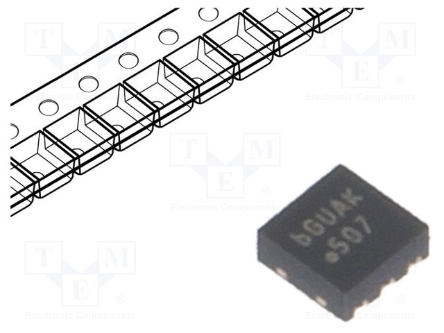 Transistor: P-MOSFET; unipolar; -20V; -7.8A; 2.4W; MicroFET