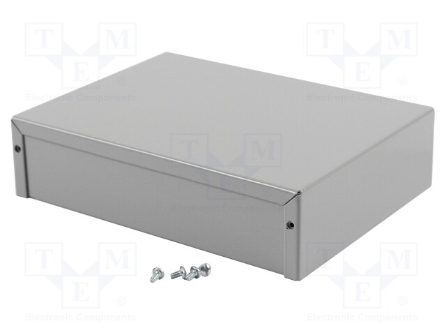 Enclosure: multipurpose; X: 152mm; Y: 203mm; Z: 51mm; 1411; aluminium