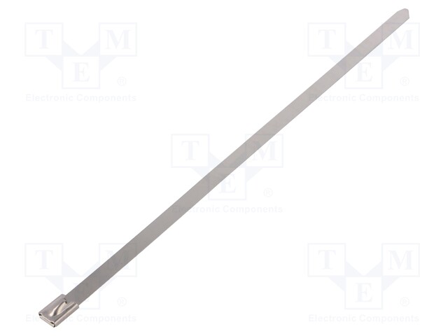 Cable tie; L: 260mm; W: 7.9mm; acid resistant steel; 1112N