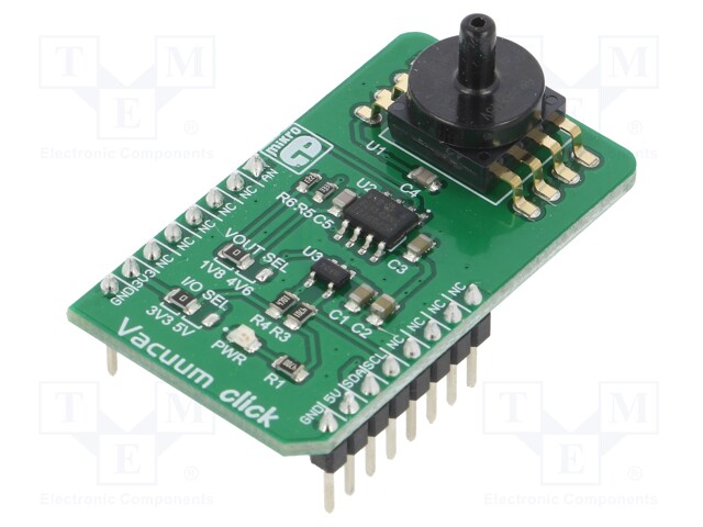 Click board; pressure sensor; I2C,analog; MPXV6115V; 3.3/5VDC