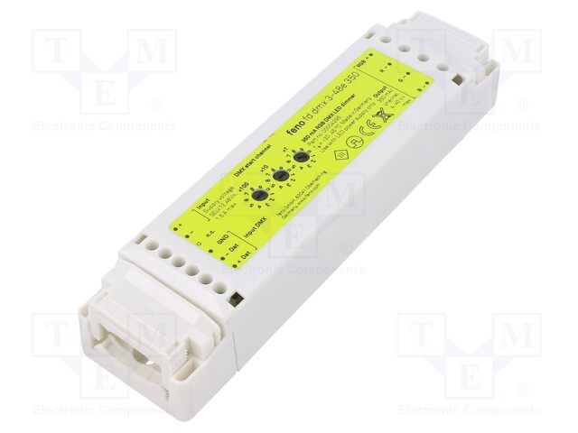 Programmable LED controller; 3W; 4÷40V; 350mA; 90g; -20÷45°C; IN: 3