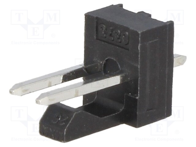 Socket; wire-board; male; KK 254; 2.54mm; PIN: 2; THT; tinned