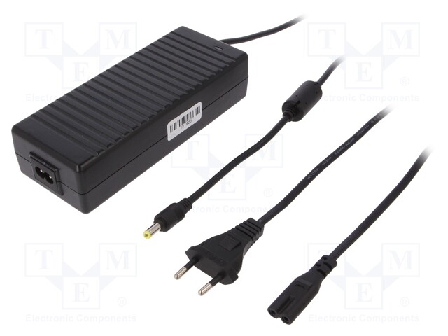 Power supply: switched-mode; 24VDC; 5A; Out: 5,5/2,1; 120W; 0÷40°C