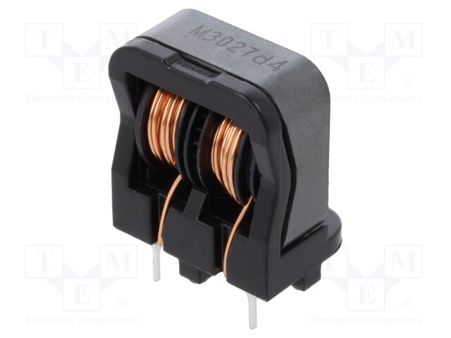 Inductor: wire; THT; 6.4mH; 3A; 80mΩ; -25÷120°C; 250VAC