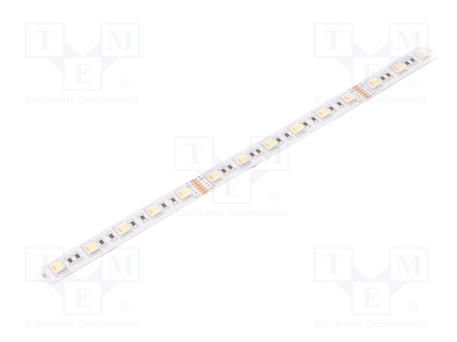 LED tape; RGBW; 5050; LED/m: 60; 12mm; IP20; 19.2W/m; CRImin: 80