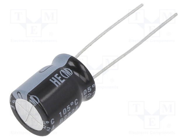 ALUMINUM ELECTROLYTIC CAPACITOR, 470UF, 16V, 20%, RADIAL