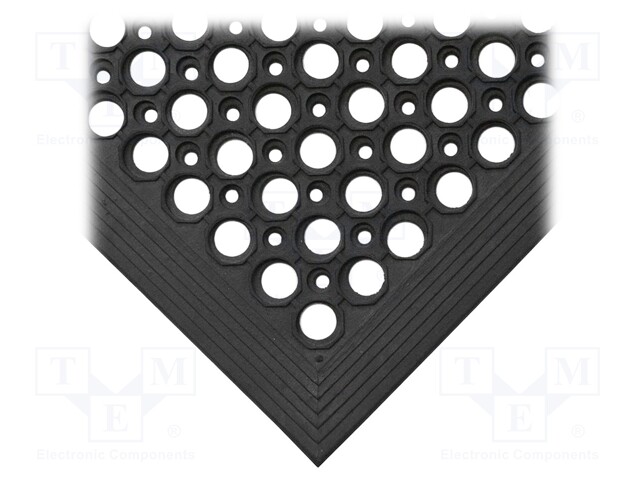 Entrance mat; Width: 0.9m; L: 1.5m; Mat: rubber,nitryl; Thk: 14mm