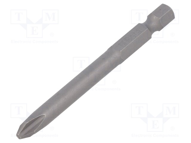 Screwdriver bit; Phillips; PH2; Overall len: 70mm