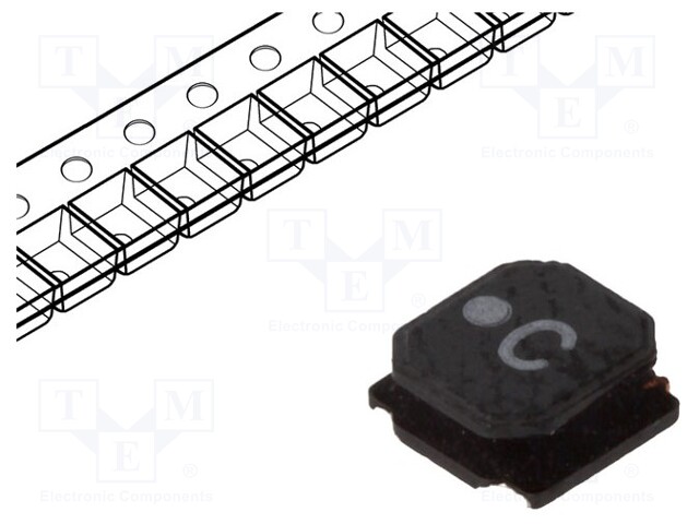 Inductor: wire; SMD; 2.2uH; Ioper: 2.2A; 42mΩ; 4x4x1.8mm; ±20%