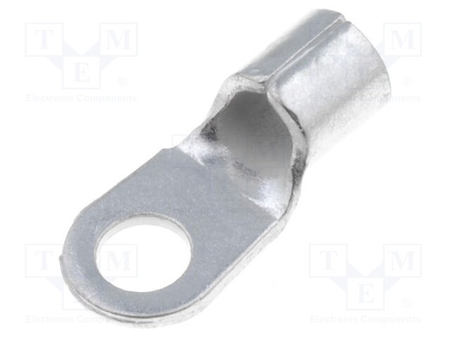 Ring terminal; M4; 4÷6mm2; crimped; for cable